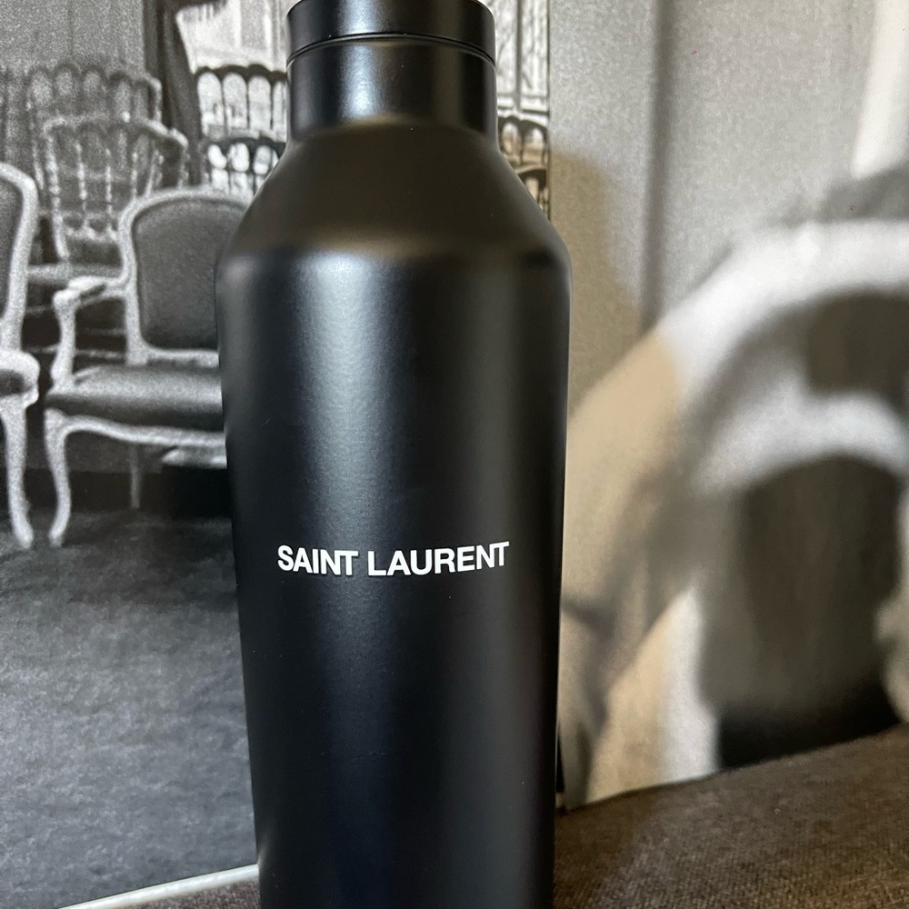 Saint Laurent water bottle